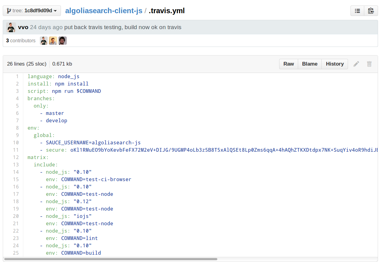 All platforms are tested using travis
matrixes