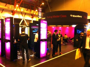 Blackberry at Apps World